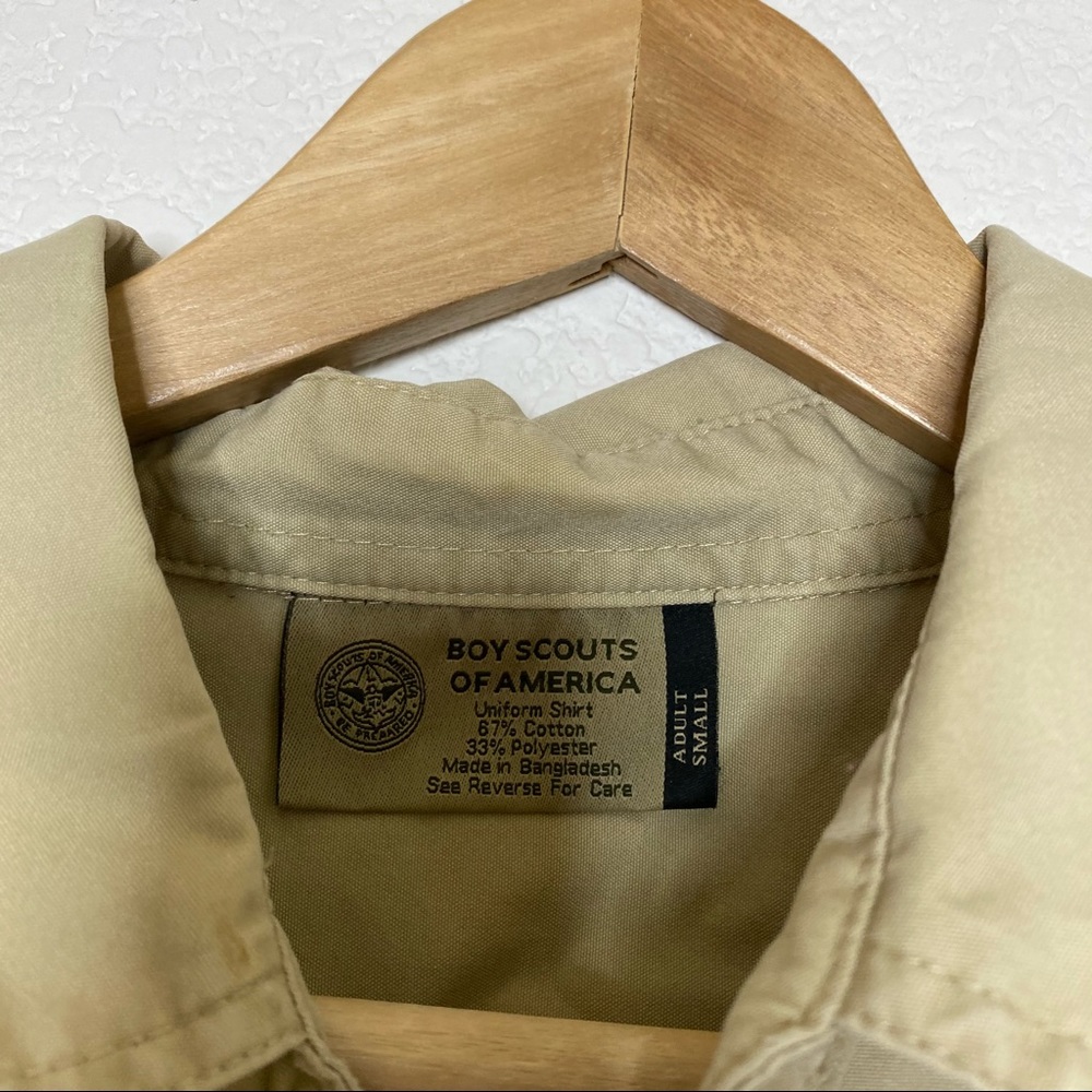 Boy Scouts Troupe 350 Button Down - image 5